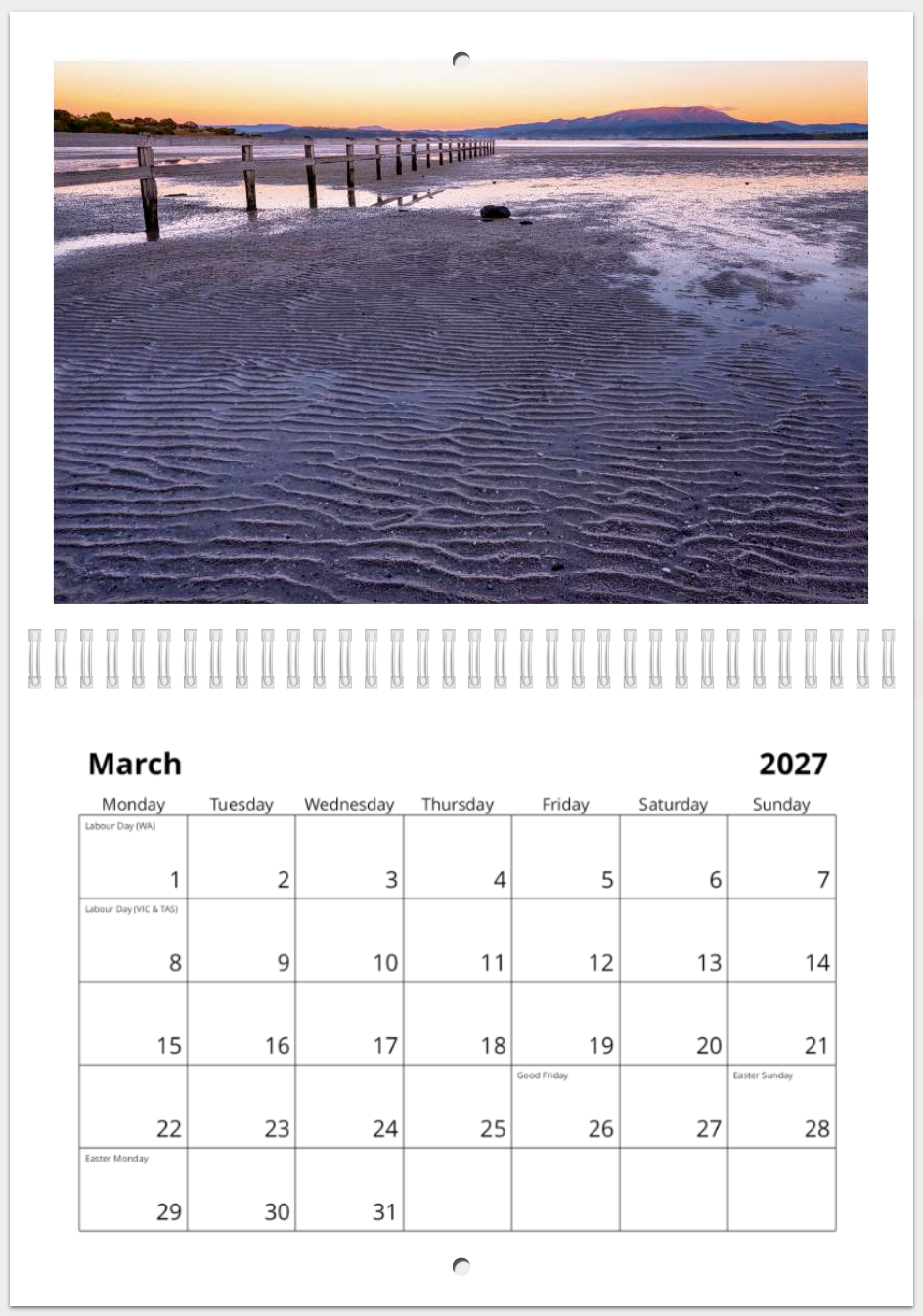 The Wild Island - 2027 Calander