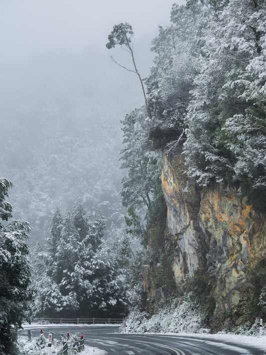 Snow Roads - West Coast Tasmania
